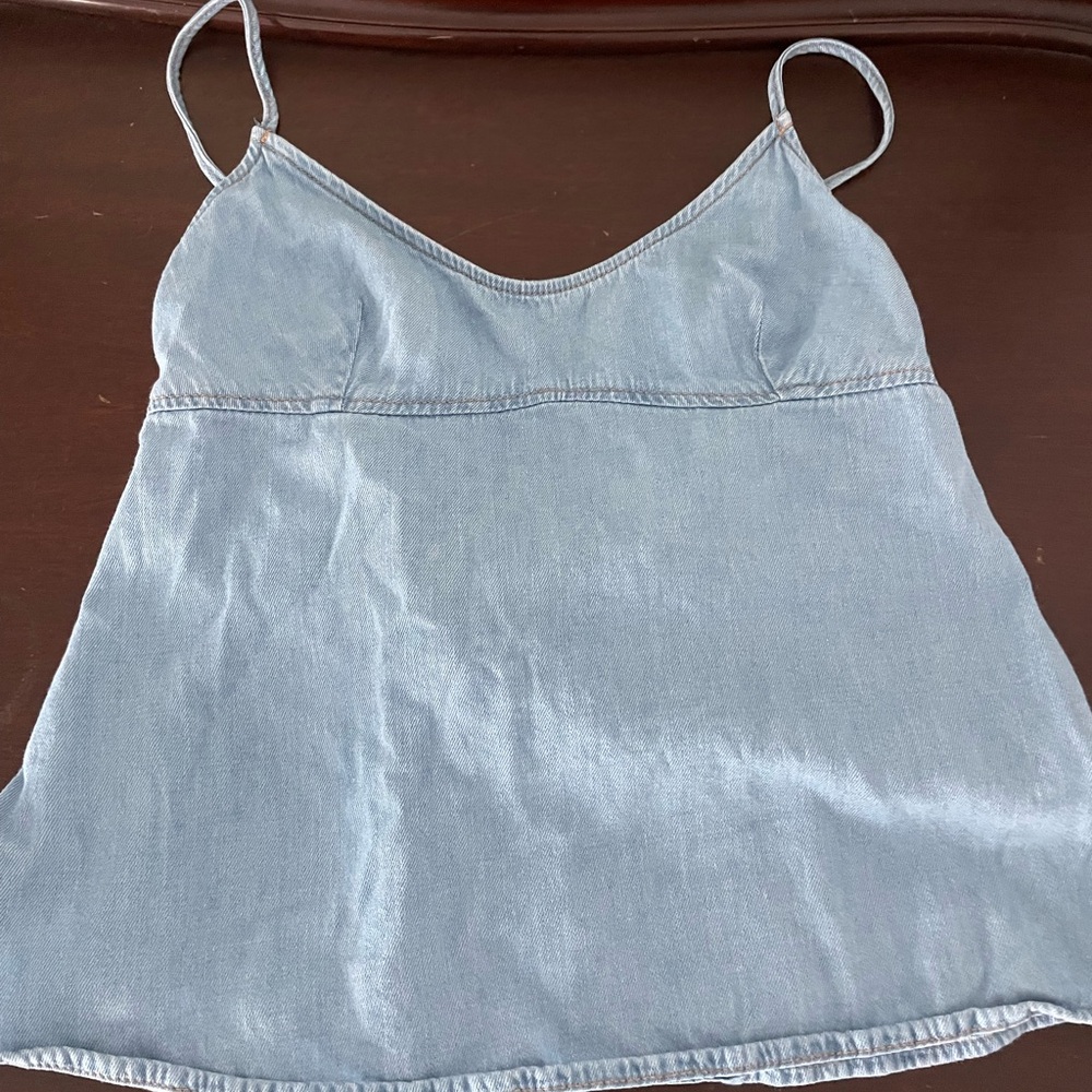 🔴ZARA DENIM TANK TOP🔴